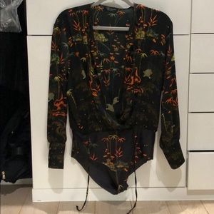 Zara bodysuit blouse